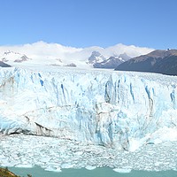 Buy canvas prints of Perito Moreno glacier panorama by Sylvain Beauregard
