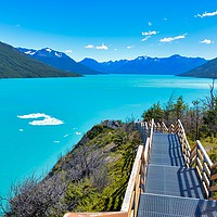 Buy canvas prints of Path to Lake Argentino by Sylvain Beauregard