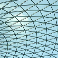 Buy canvas prints of British Museum Roof by Iain McGillivray