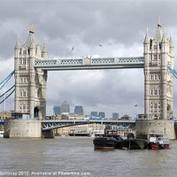 Buy canvas prints of Tower Bridge by Iain McGillivray