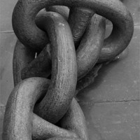 Buy canvas prints of Anchor Chain by Iain McGillivray