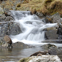 Buy canvas prints of Kirkstone Waterfall II by Iain McGillivray
