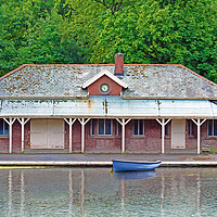 Buy canvas prints of The Old Boat House by Mark D Popovic