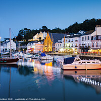 Buy canvas prints of St. Aubin, Jersey, Channel Islands by Justin Foulkes