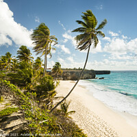 Buy canvas prints of Bottom Bay, Barbados, Caribbean by Justin Foulkes