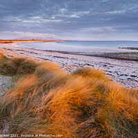 Buy canvas prints of Liniclate Beach, Benbecula, Outer Hebrides by Justin Foulkes