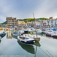 Buy canvas prints of Dartmouth Boat Float, Dartmouth, South Devon by Justin Foulkes