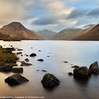 Buy canvas prints of Wastwater, Lake District National Park by Justin Foulkes