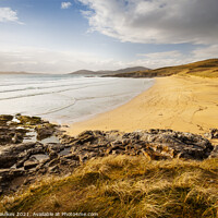 Buy canvas prints of Nisabost, Isle of Harris, Outer Hebrides, Scotland by Justin Foulkes