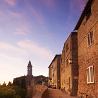 Buy canvas prints of Pienza, Tuscany, Italy by Justin Foulkes