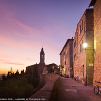 Buy canvas prints of Pienza, Tuscany, Italy by Justin Foulkes