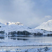 Buy canvas prints of Liathach and Beinn Eighe from Loch Clair, Torridon, Scotland by Justin Foulkes