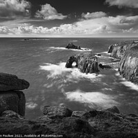 Buy canvas prints of Land's End, Cornwall by Justin Foulkes