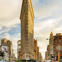 Buy canvas prints of The Flatiron Building, Manhattan, New York by Justin Foulkes