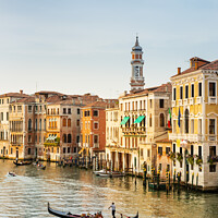 Buy canvas prints of The Grand Canal, Venice, Italy by Justin Foulkes