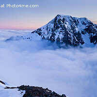 Buy canvas prints of Ben Nevis North Face panorama by Justin Foulkes