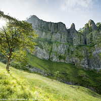 Buy canvas prints of Cheddar Gorge, Somerset by Justin Foulkes