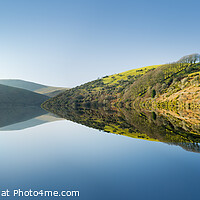 Buy canvas prints of Meldon Reservoir Panorama by Justin Foulkes