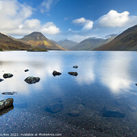 Buy canvas prints of Wastwater, Lake District by Justin Foulkes