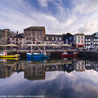 Buy canvas prints of The Barbican, Plymouth, Devon by Justin Foulkes