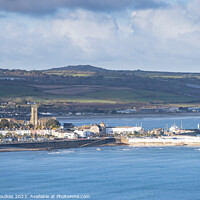 Buy canvas prints of Penzance harbour, Cornwall by Justin Foulkes
