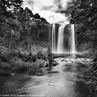 Buy canvas prints of Whangarei Falls, Northland, New Zealand by Justin Foulkes