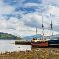 Buy canvas prints of Inveraray, Loch Fyne, Scotland by Justin Foulkes