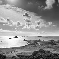 Buy canvas prints of Samson Hill view, Bryher, Isles of Scilly by Justin Foulkes