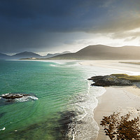 Buy canvas prints of Seilebost, Isle of Harris, Scotland  by Justin Foulkes