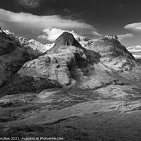 Buy canvas prints of The Pass of Glencoe, Highland, Scotland by Justin Foulkes