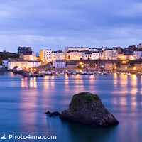 Buy canvas prints of Tenby, Pembrokeshire, South Wales by Justin Foulkes