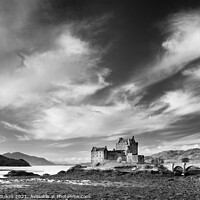 Buy canvas prints of Eilean Donan Castle, Highlands, Scotland. by Justin Foulkes