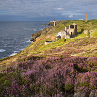 Buy canvas prints of Levant Mine near St Just, Cornwall by Justin Foulkes
