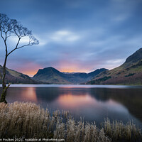 Buy canvas prints of Buttermere, Lake District by Justin Foulkes