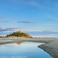 Buy canvas prints of St Michael's Mount, Cornwall by Justin Foulkes