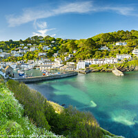 Buy canvas prints of Polperro, Cornwall by Justin Foulkes