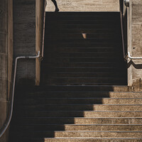 Buy canvas prints of victoria embankment stairway by mark Smith