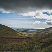 Buy canvas prints of Connor Pass to Dingle by mark Smith