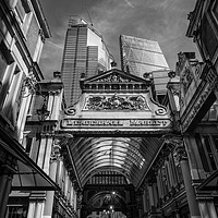 Buy canvas prints of Leadenhall Market by mark Smith