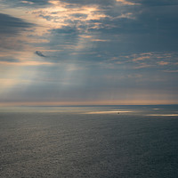 Buy canvas prints of Sunlight at Sea by mark Smith