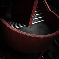 Buy canvas prints of Red Staircase by mark Smith