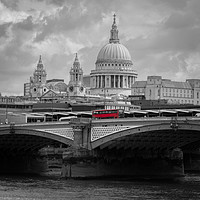 Buy canvas prints of Red Bus by mark Smith