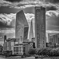 Buy canvas prints of South Bank Skyline by mark Smith