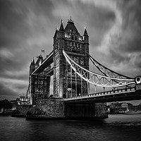 Buy canvas prints of Tower Bridge at Night by mark Smith