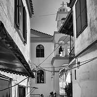 Buy canvas prints of Greek Village Life by mark Smith