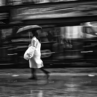 Buy canvas prints of Rainy Day In London by mark Smith