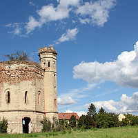 Buy canvas prints of old castle ruin eastern europe by goce risteski