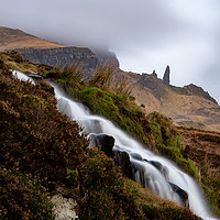 Buy canvas prints of The Falls of Storr  by Sylvan Buckley