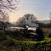 Buy canvas prints of A4 60009 Union of South Africa at Horncliffe by David Tomlinson
