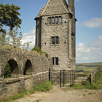 Buy canvas prints of The Pigeon Tower - Lancashire  by David Tomlinson